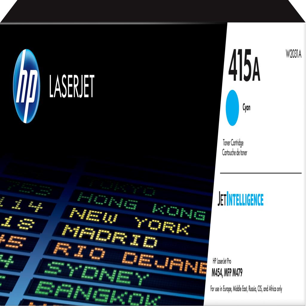 [32904] [W2031A] HP LaserJet M479fdw nº415A Toner Cian 2.100 Pag.