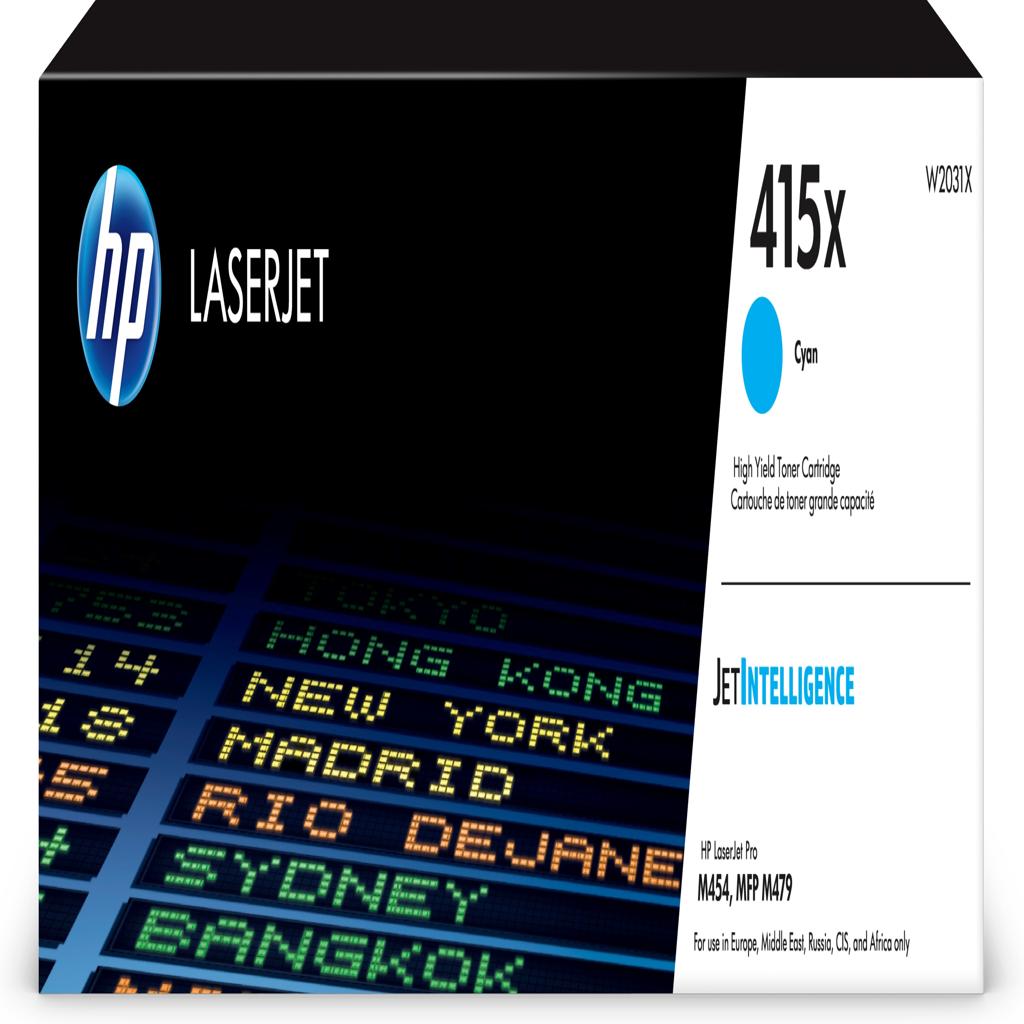 HP LaserJet M479fdw nº415X Toner Cian
