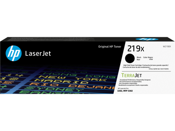[59453] [W2190X] HP 219X High Yield Black Original LaserJet Toner Cartridge