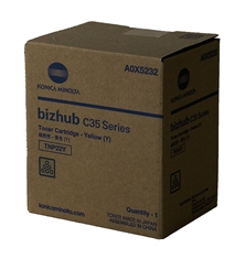 [38344] [A0X5232] KONICA MINOLTA Toner BIZHUB C35 YELLOW/A0X5232