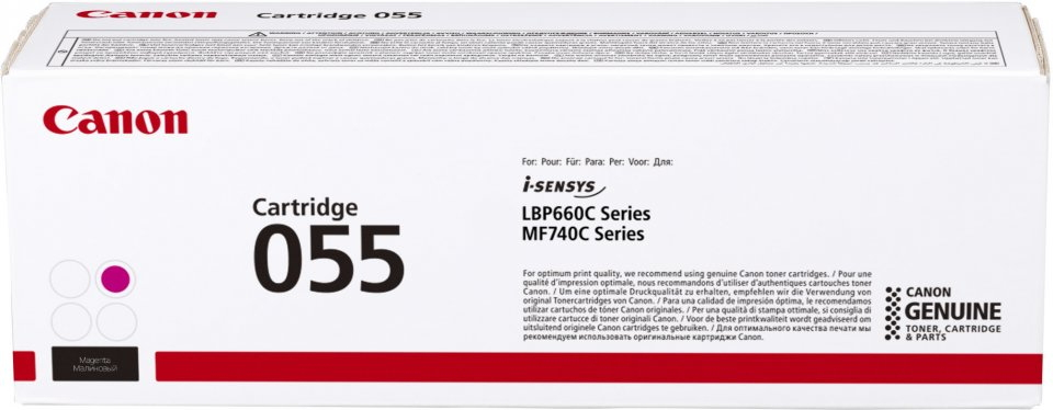 [47693] [3014C002] CANON Toner 055 M LBP660 magenta 2.100p