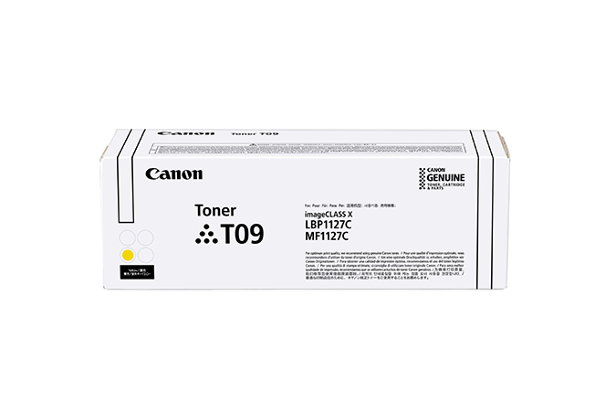 [51537] [3017C006] CANON Toner T09 amarillo I-Sensys XC-Serie  1127 I, 1127, 1127 P, 1127 iF