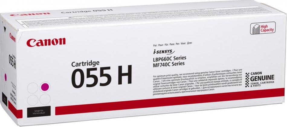 [37548] [3018C002] CANON LBP663 LBP664 MF742 MF744 MF745 MF746 055H Toner magenta alta capacidad