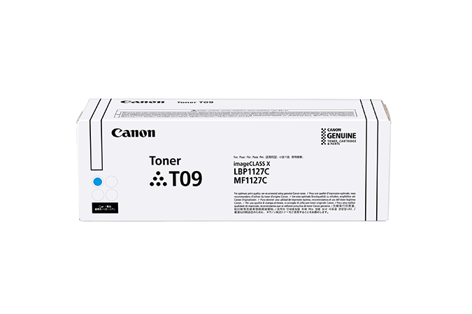 [51694] [3019C006] CANON Toner T09 Cian I-Sensys XC-Serie  1127 I, 1127, 1127 P, 1127 iF