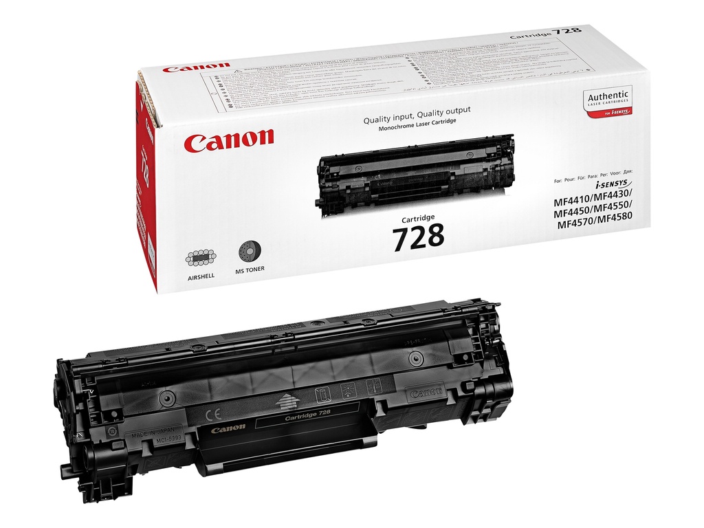 [13351] [3500B002] CANON I-SENSYS 4410/4570DN/4580DN Toner Negro CRG728
