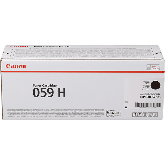 CANON Toner 059H: LBP852CX 851C 852Ci Black