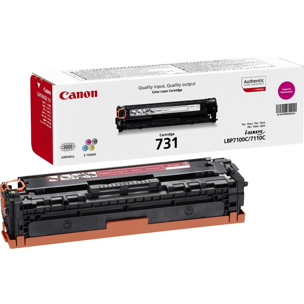 Canon 731M LBP7100CN/7110CW MF8230CN Toner Magenta 731M 1.500 paginas