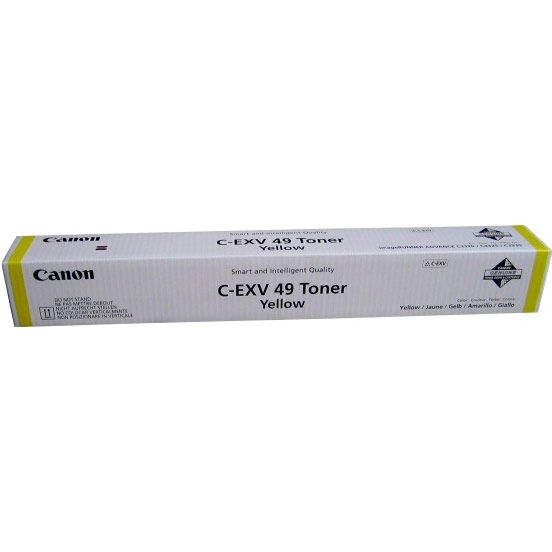 [33295] [8527B002] Canon cartucho de toner amarillo 8527B002 C-EXV 49 para Imagerunner Advance C 3300 Series/IR-C 3320