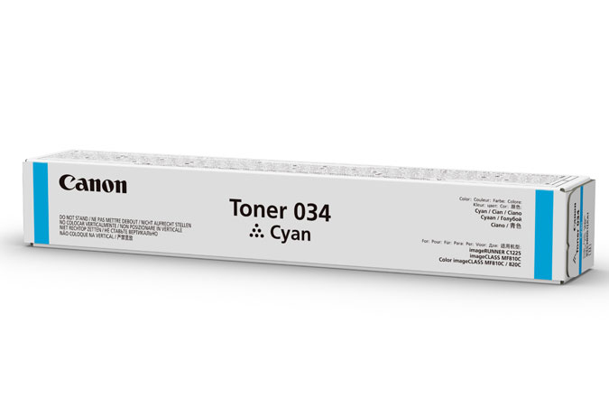 [36781] [9453B001] CANON Toner 034C: I-Sensys MF810 ImR. C1200 cian C1120 series