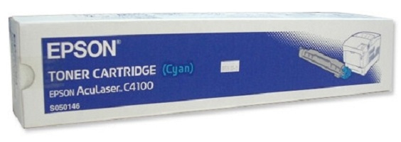[8204] [C13S050146] Epson Aculaser C-4100 Toner Cian