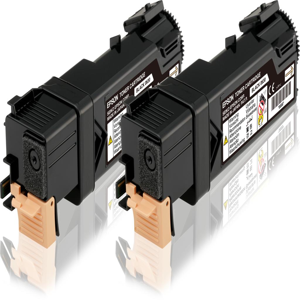 Epson AcuLaser C2900 Toner Negro Doble Pack