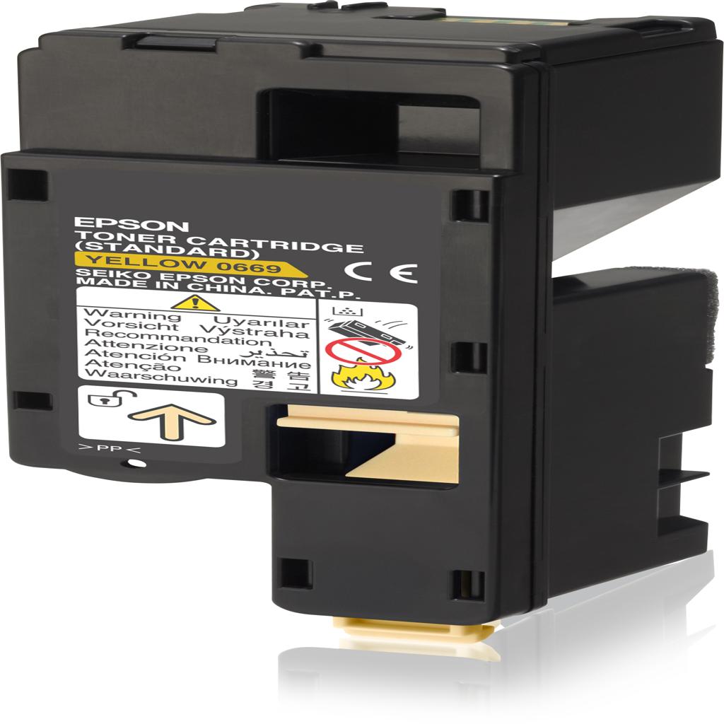 [15643] [C13S050669] Epson AcuLaser C1700/1750/CX17 Toner Amarillo