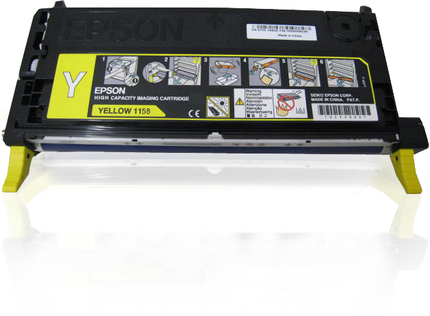 [11803] [C13S051158] Epson Aculaser C2800 Toner Amarillo Alta Capacidad