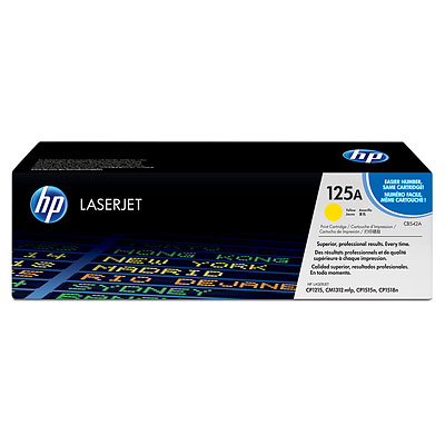 HP Laserjet CP1210/1215/1510/1515/1518NI,CM1312 Toner amarillo con ColorSphere Nº125A
