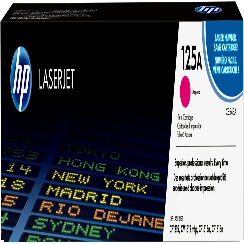 [11957] [CB543A] HP Laserjet CP1210/1215/1510/1515/1518NI,CM1312 Toner Magenta con ColorSphere Nº125A