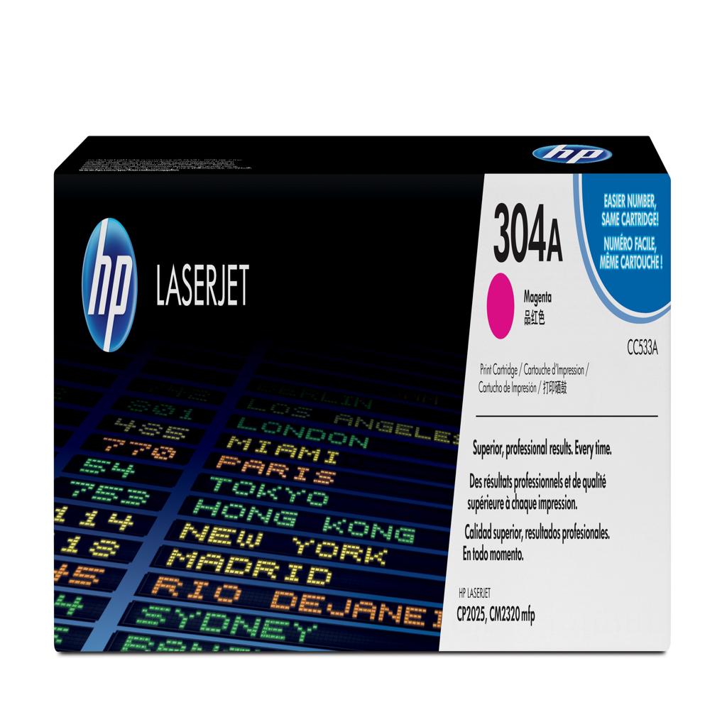 HP Laserjet Color CP2025,CM2320 Toner Magenta 2.800 pag. 304A