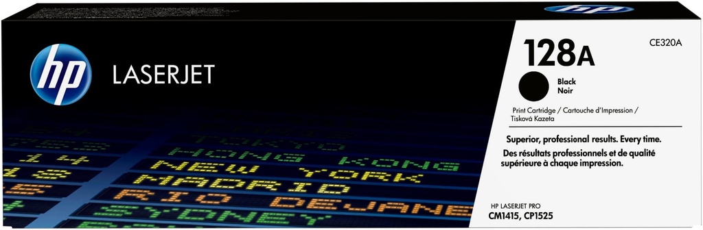 [13274] [CE320A] HP Laserjet PRO/SERIE CM1415/1525 Toner Negro 128A