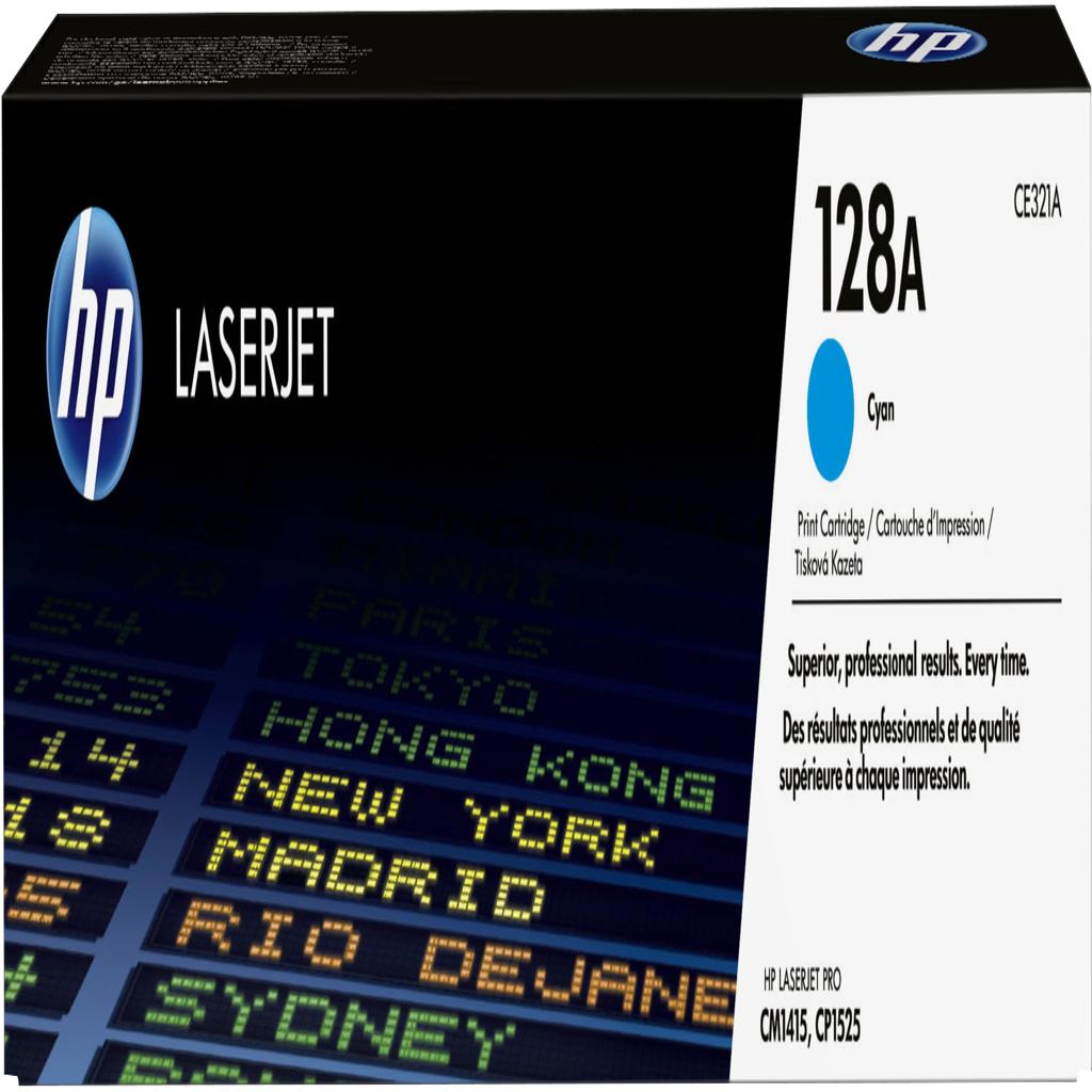 [13275] [CE321A] HP Laserjet PRO/SERIE CM1415 Toner Cyan 128A