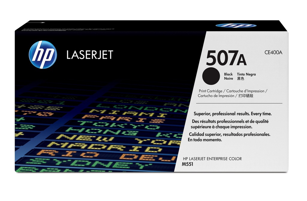 [14707] [CE400A] HP Laserjet 507A Toner Negro