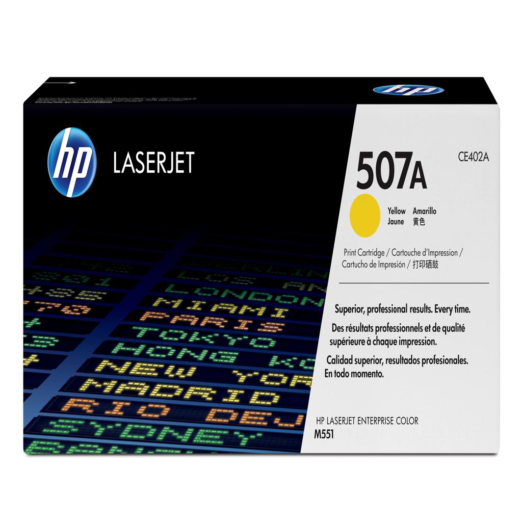 [14711] [CE402A] HP Laserjet 507A Toner Amarillo