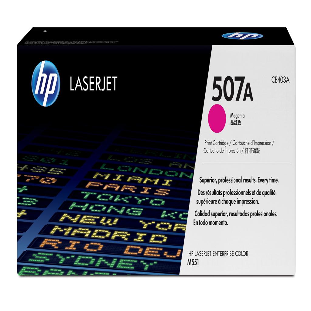 [14710] [CE403A] HP Laserjet 507A Toner Magenta