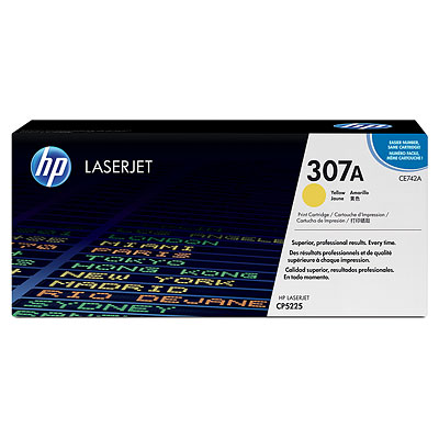 [55135] [CE742A] HP LASER CP 5225/N/D Toner AMARILLO nº307A 7.300 PAGINAS