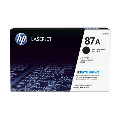 HP Toner LaserJet Enterprise M501/506dn/M527 Negro 87A 9.000 paginas
