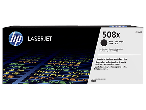 [30423] [CF360X] HP Laserjet M553 Toner 508X Negro 12.500 paginas alta capacidad