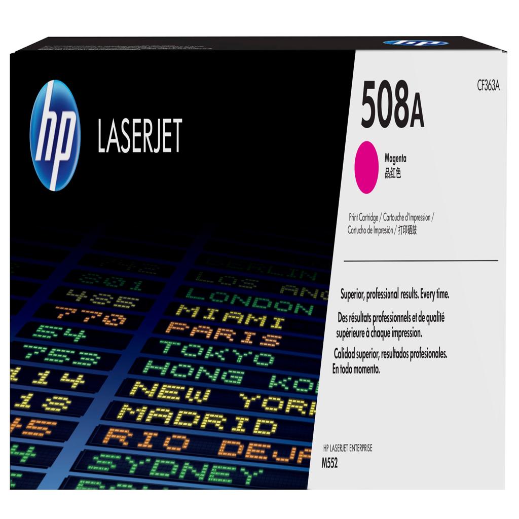 HP Laserjet M553 Toner 508A Magenta 5.000 paginas estandard