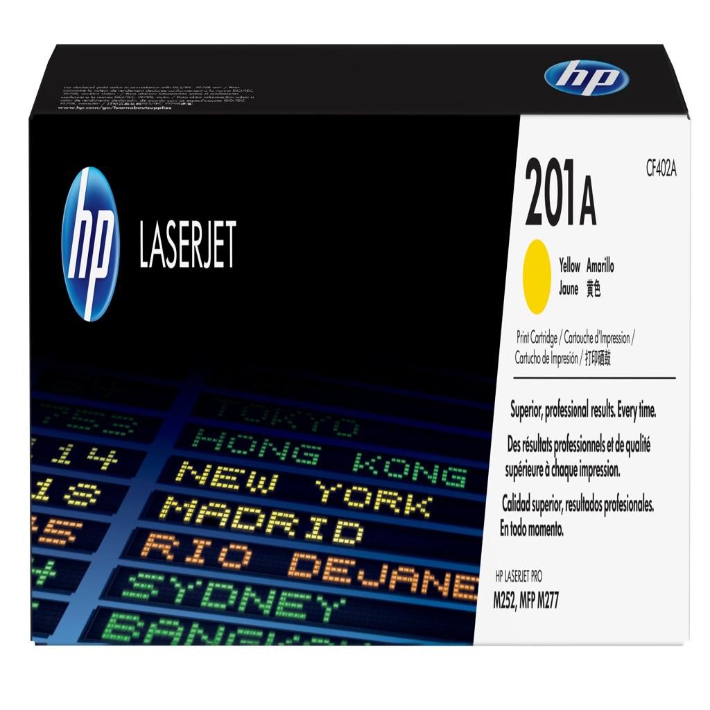 [30403] [CF402A] HP Laserjet 201A Toner Amarillo  1400 PaG.