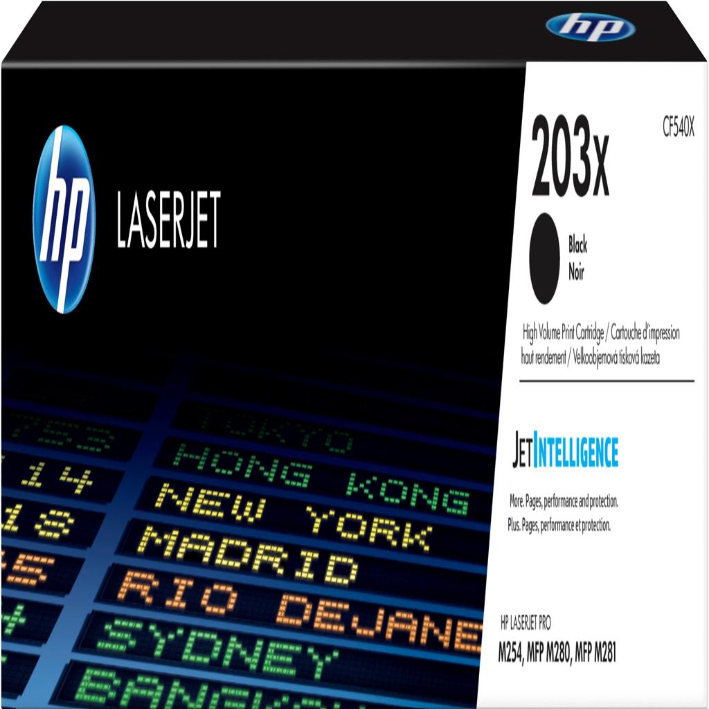 [32750] [CF540X] HP LaserJet M254,M280,M281 Toner Negro Alta 203X