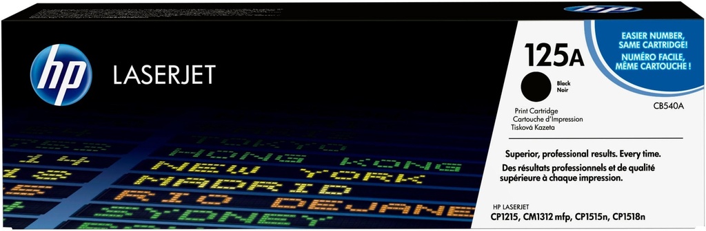 [11954] HP Laserjet CP1210/1215/1510/ 1515/1518NI, CM1312 Toner negro con ColorSphere nº125A