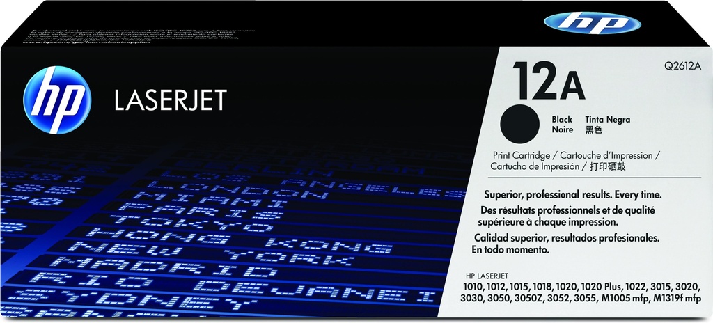 [3701] HP Laserjet 1010/1012/1020/1015/3015/3020/3030 Toner, 2.000 Paginas