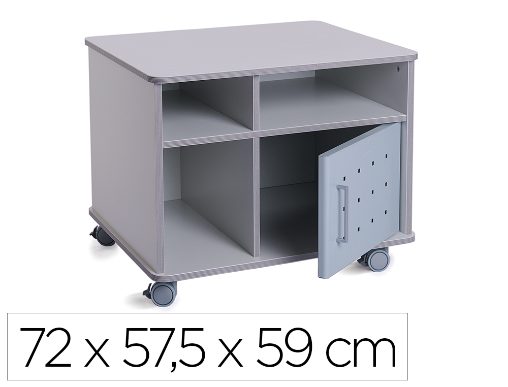[35008] Mesa fotocopiadora rocada rd-4020 gris alta