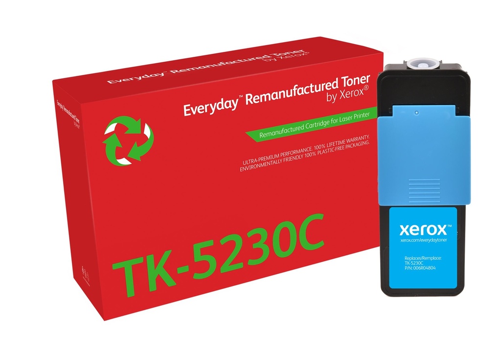 [62284] [006R04804] XEROX Everyday Remanufactured Toner Cian para Kyocera TK-5230C