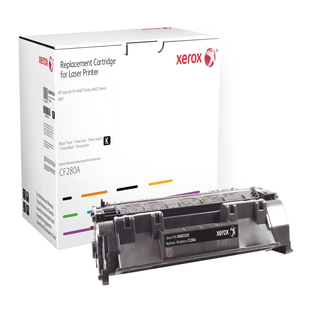 XEROX Everyday Remanufactured Toner para HP 80A (CF280A), Standard Capacity