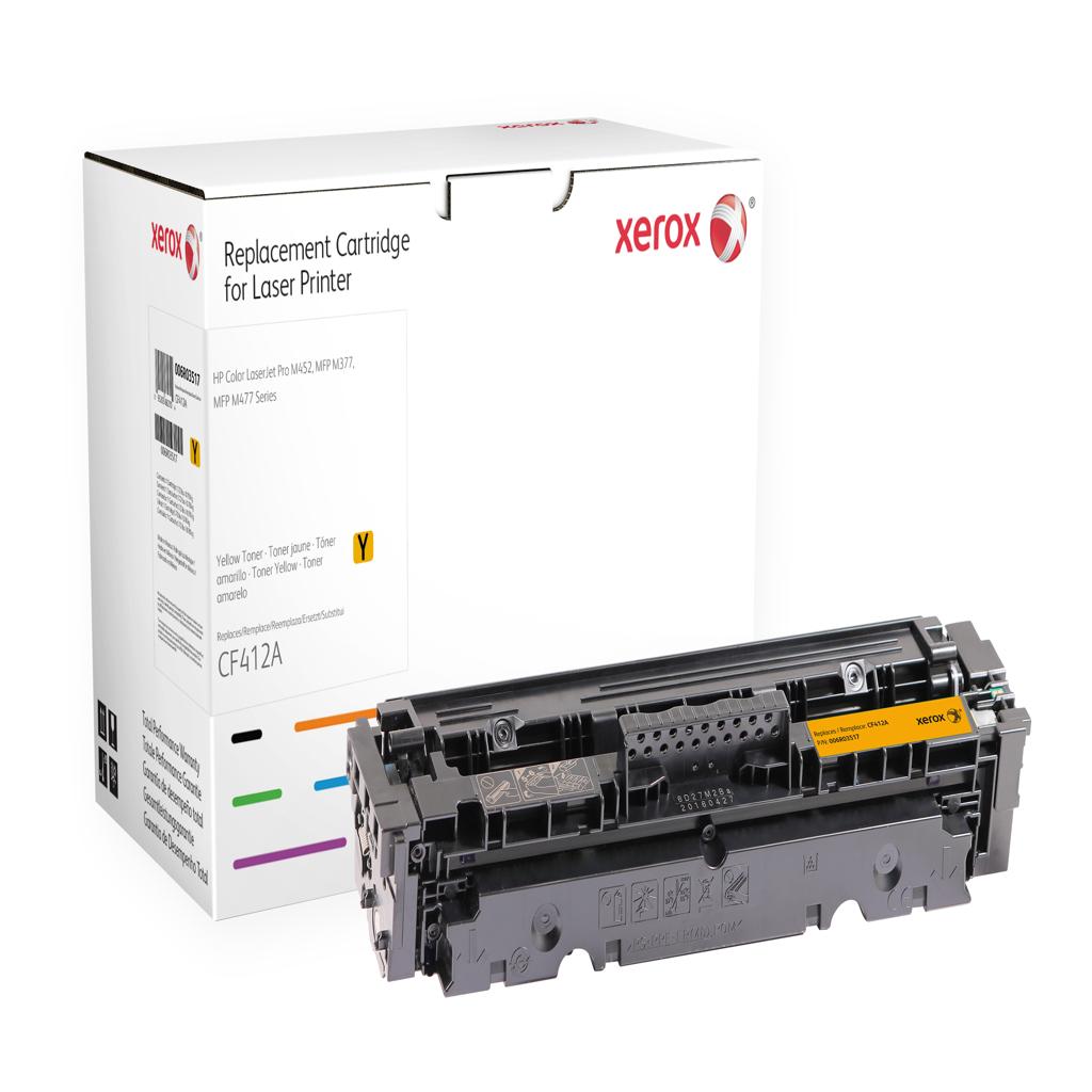 XEROX Everyday Remanufactured Toner para HP 410A (CF412A), Standard Capacity