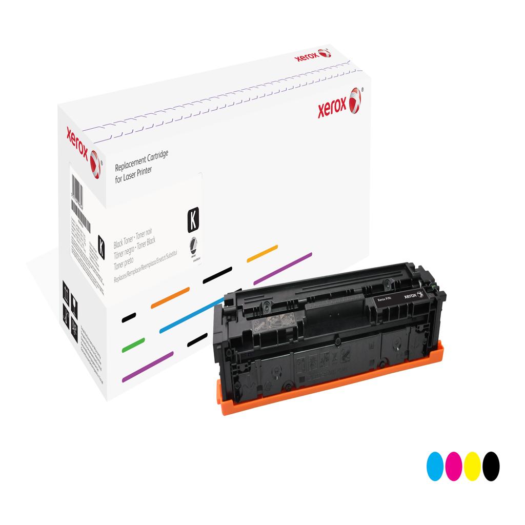 XEROX Everyday Remanufactured Toner para HP 203X (CF541X), High Capacity