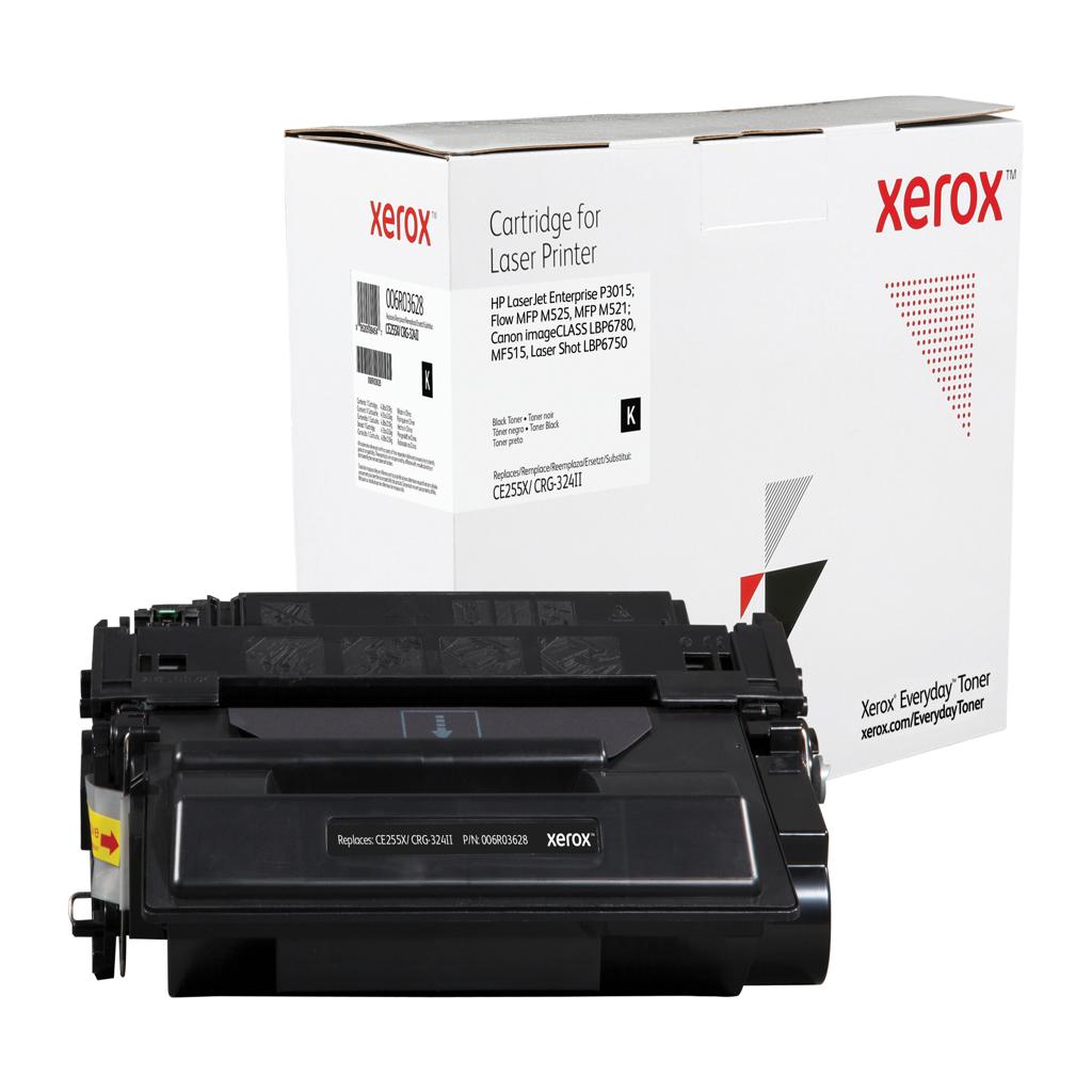 XEROX Everyday Toner para HP LJP3011 (CE255X) 55X Negro