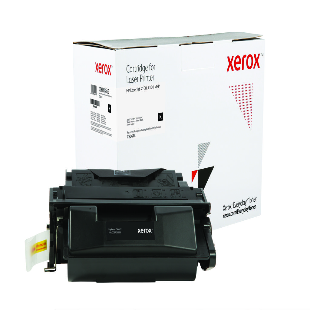 [40704] [006R03656] XEROX Everyday Toner para HP 61X LaserJet 4100(C8061X) Negro      DESCATALOGADO