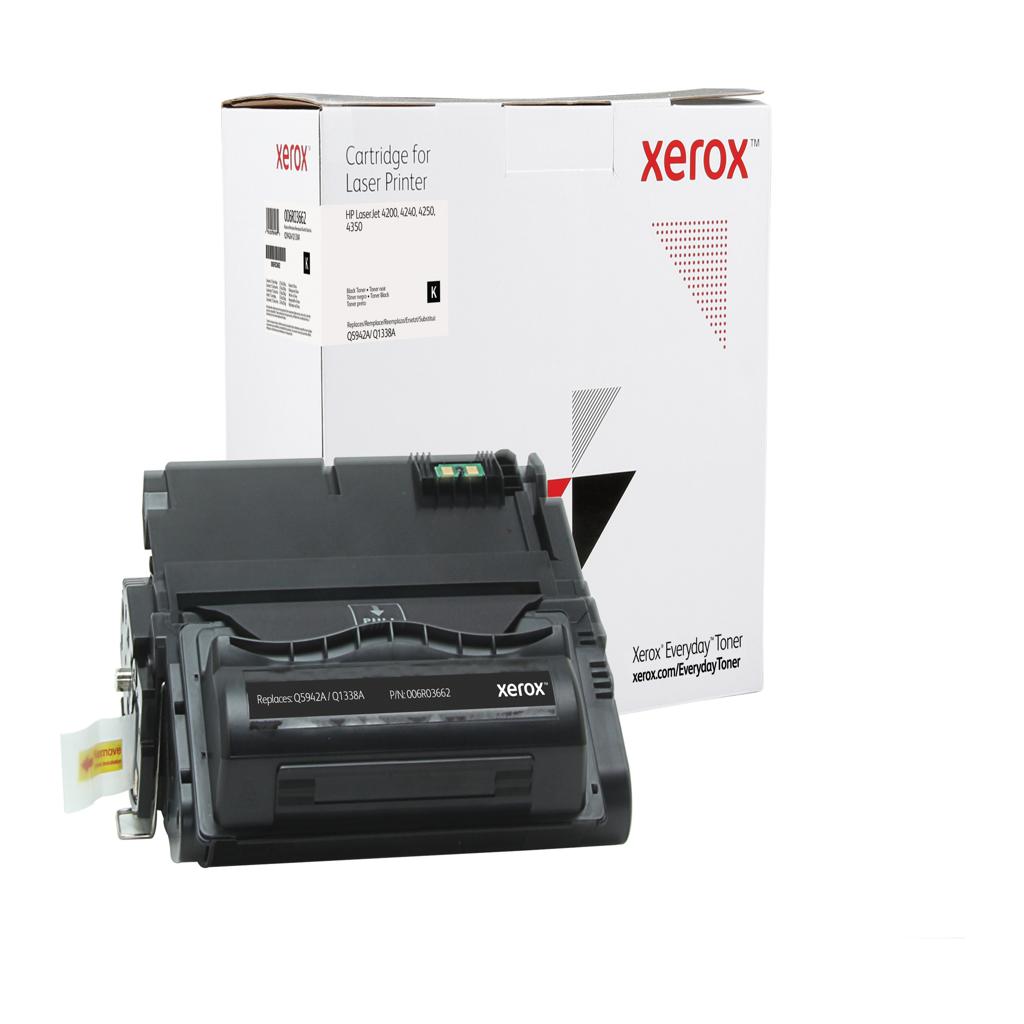 [40709] [006R03662] XEROX Everyday Toner para HP 42A38A LaserJet 4200(Q5942A Q1338A) Negro
