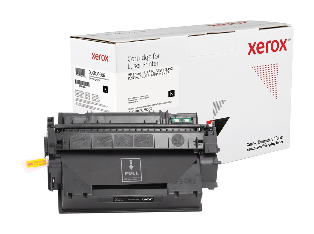 [40711] [006R03666] XEROX Everyday Toner para HP 49X53X LaserJet 1320(Q5949X Q7553X) Negro