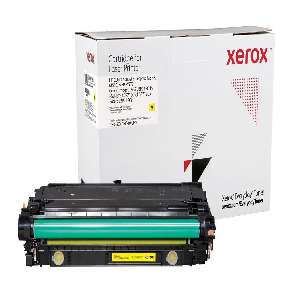 [40724] [006R03681] XEROX Everyday Toner para HP 508X Color LaserJet Enterprise M552(CF362X CRG040HY) Amarillo