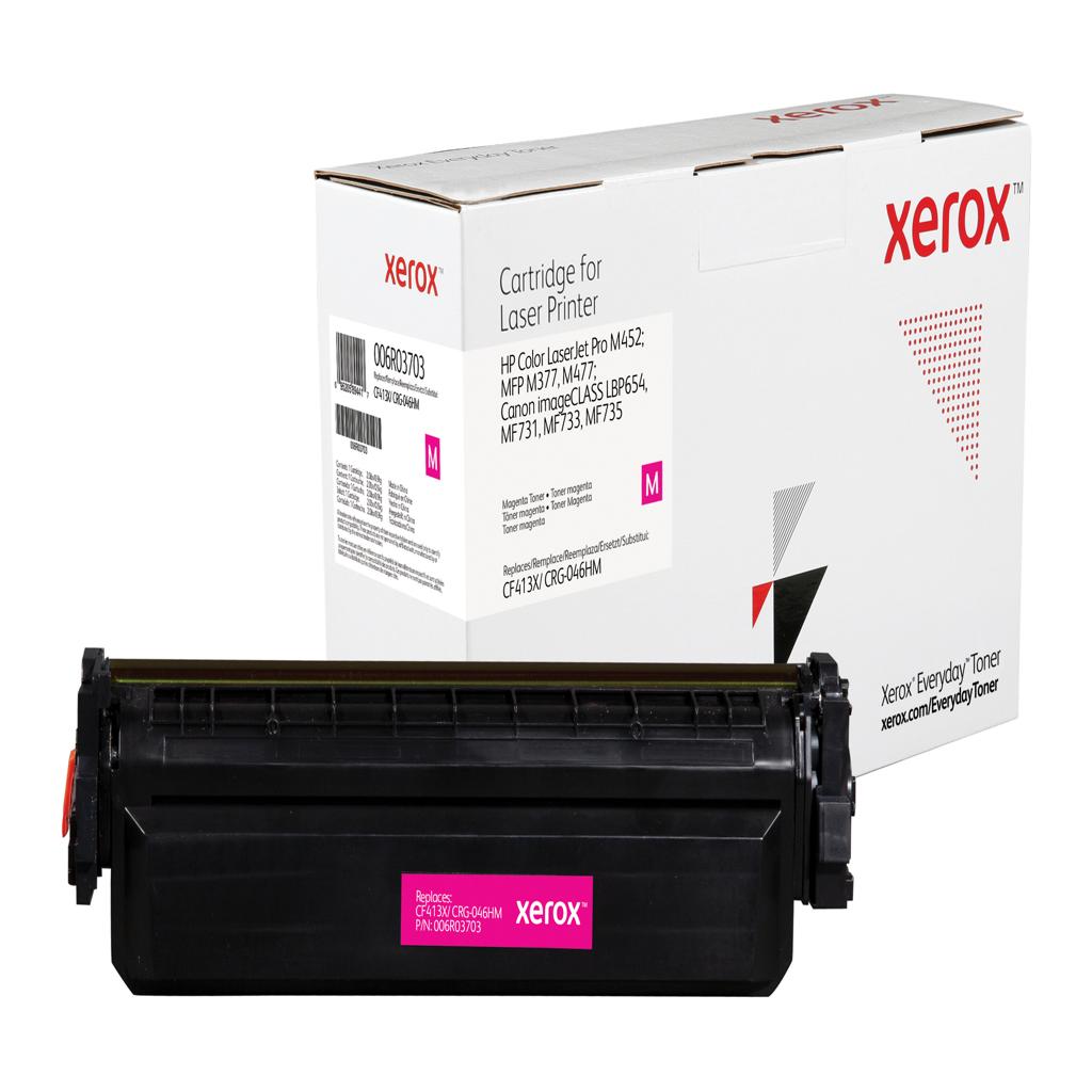[40801] [006R03703] XEROX Everyday Toner para HP 410X Color LaserJet Pro M452. MFP M377(CF413X CRG046HM) Magenta