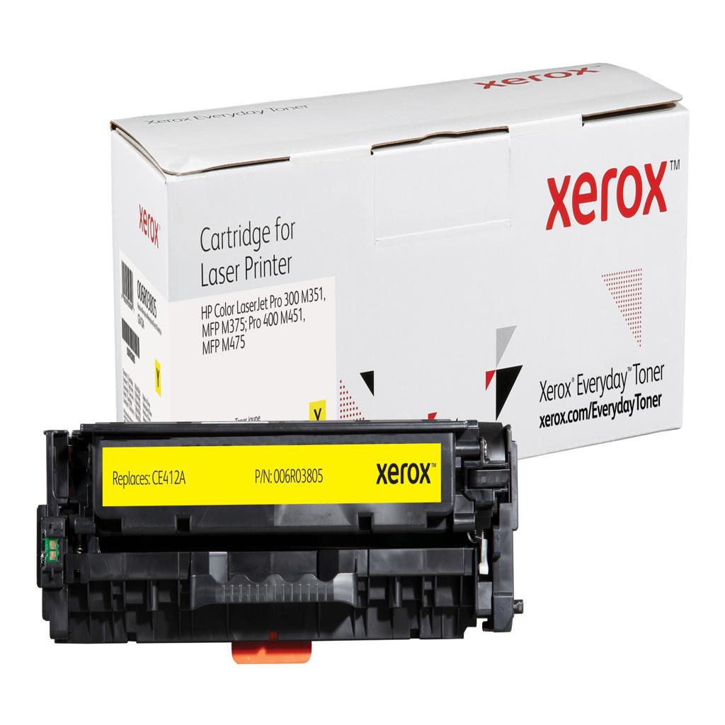 [40811] [006R03805] XEROX Everyday Toner para HP 305A Color LaserJet Pro 300 M351(CE412A) Amarillo