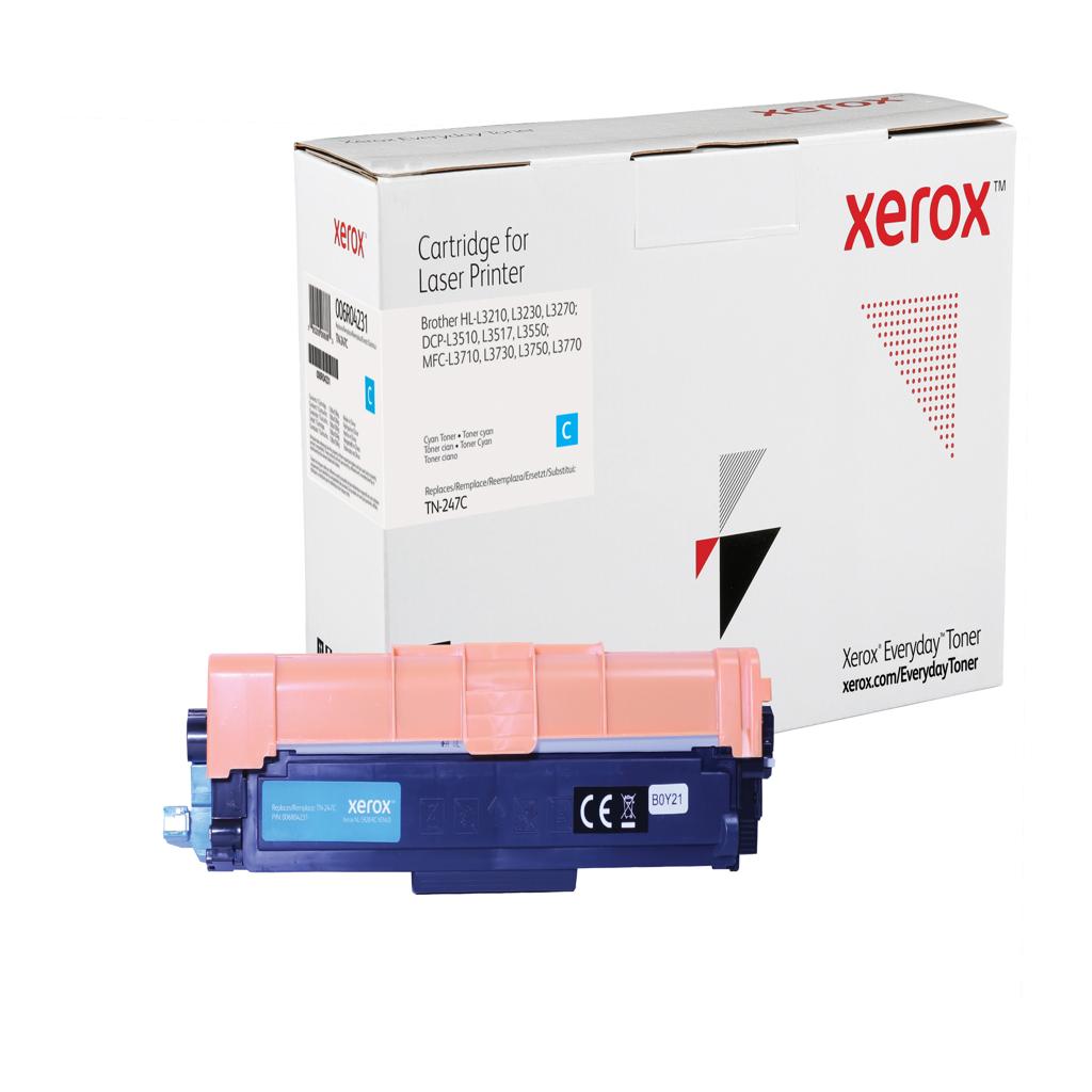 [42527] [006R04231] XEROX Everyday Toner para Brother TN247C Alto Rendimiento Cian