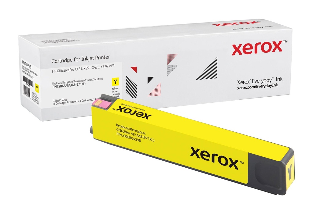 [44218] [006R04598] XEROX Everyday Toner Amarillo  Para HPCN628AE nº971XL