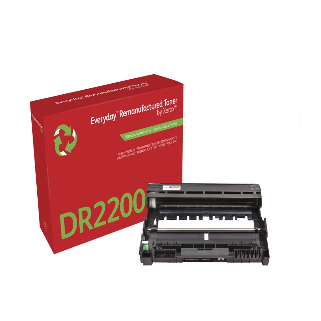 [51652] [006R04750] XEROX Everyday Remanufactured Drum para Brother DR2200, Standard Capacity