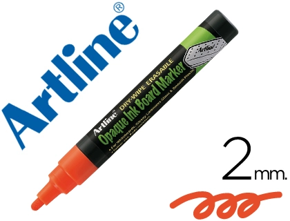 [52819] Rotulador artline pizarra verde negra epw-4 na color naranja bolsa de 4 unidades
