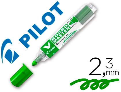 [47185] Rotulador pilot v board master para pizarra blanca verde tinta liquida trazo 2,3mm